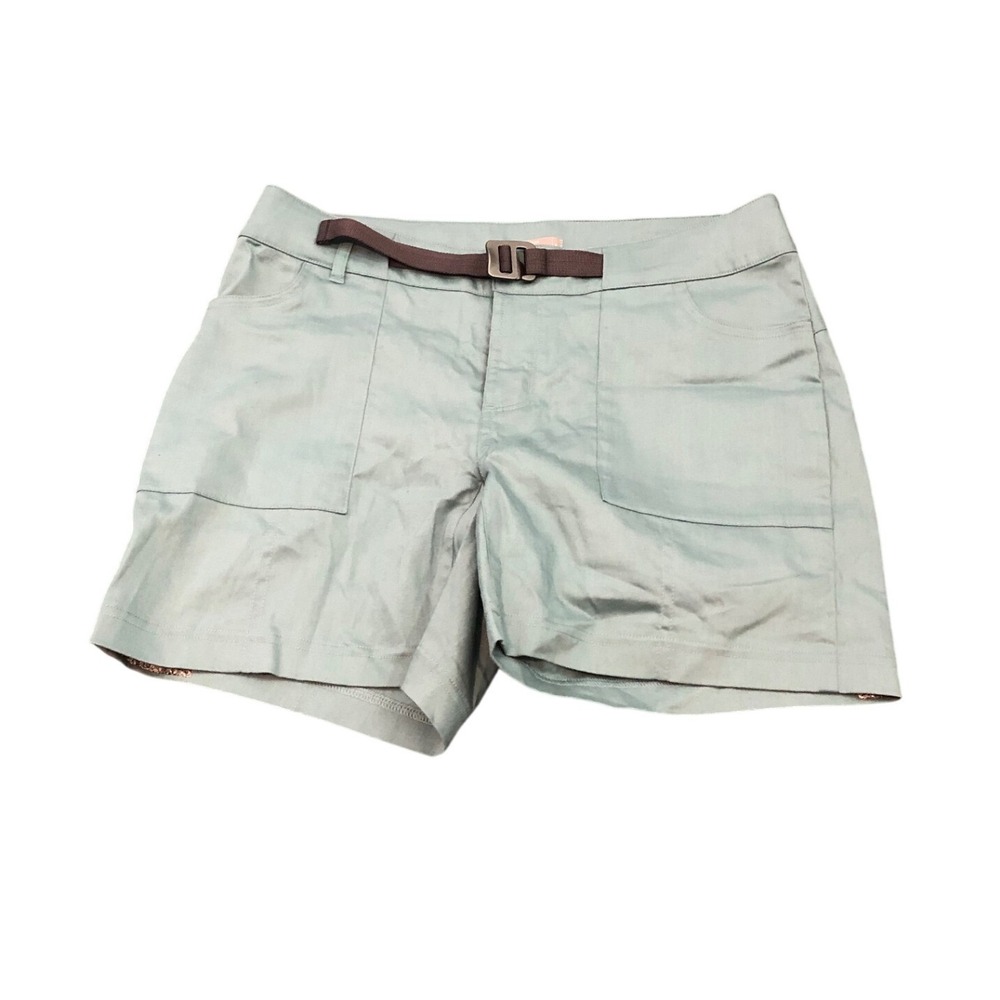 Pearl Izumi Shorts Womens 8 Blue Pedal to Zero Organic Cotton Cycling Biking